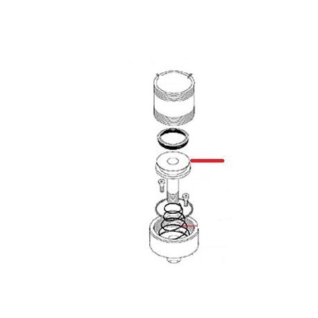 PISTON GROUPE NOUVEAU MODELE ORIGINE SAN REMO - FNAQ707