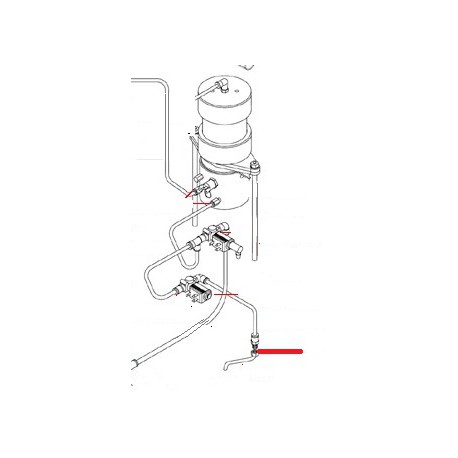 ECROU TUBE EAU ORIGINE SAN REMO - FNAQ856