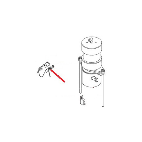 RESISTANCE 500W 230V D10 ORIGINE SAN REMO - FNAQ860