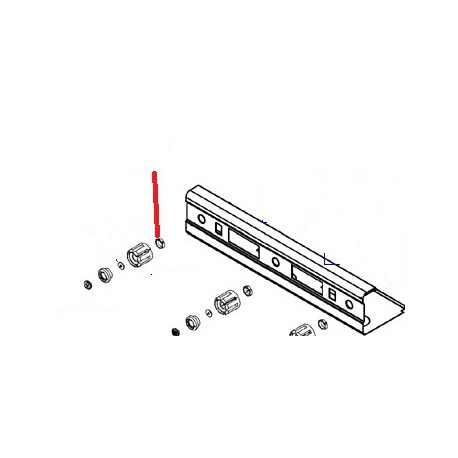 ECROU VOLANT CHROME 1/2 - FNAQ806