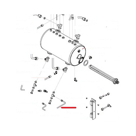 TUBE ALIMENTATION 2GR PI 2GR ORIGINE SAN REMO - FNAQ829