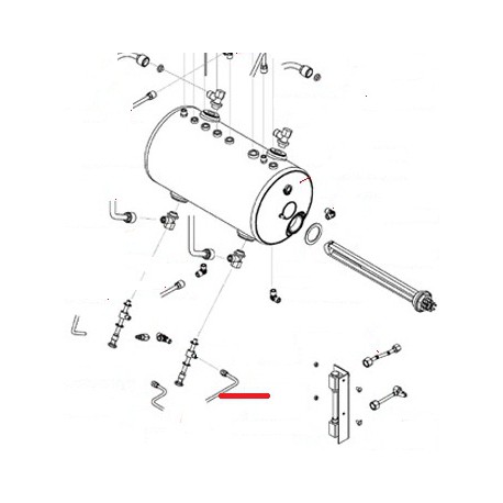 TUBE ALIMENTATION 2GR-3GR ORIGINE SAN REMO - FNAQ820