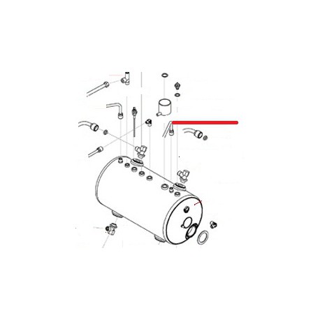 TUBO VAPOR DERECHO 3GR - FNAQ031