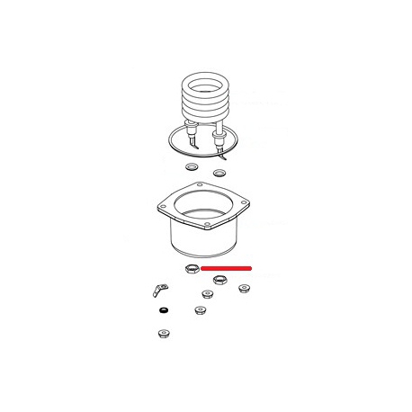 ECROU RESISTANCE ORIGINE SAN REMO - FNAQ113