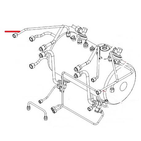 VAPOR HOSE G 2 GROUPS - FNAQ135