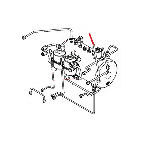 TUBO RIEMPIMENTO CALDAIA 2GR TCS - FNAQ258