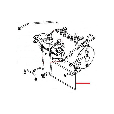 TUBO ALIMENTACION MEDIDOR DE CAUDAL 2GR TCS - FNAQ252