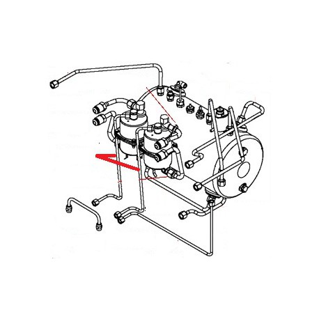 TUBE ALIMENTATION 1ER ET 2E GR - FNAQ254