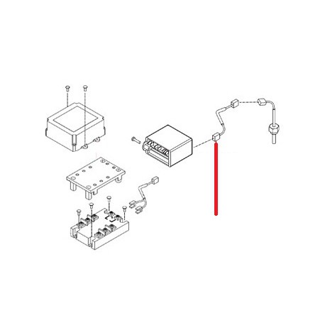 PROLONGATEUR CABLE SONDE 700MM ORIGINE SAN REMO - FNAQ276