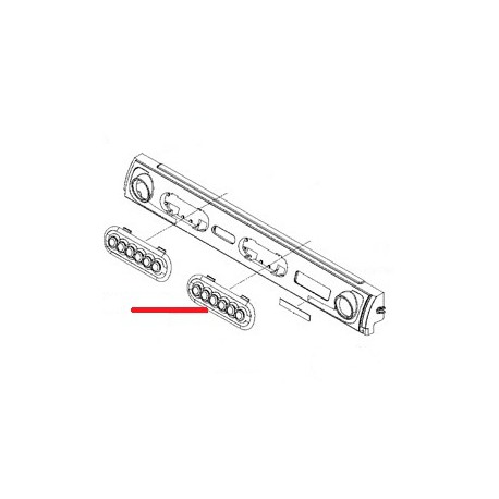 CLAVIER 2 TOUCHES VERONA SAP ORIGINE SAN REMO - FNAQ278