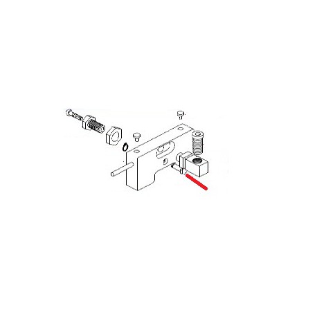 ECROU INOX D6 ORIGINE SIMONELLI - FQ359