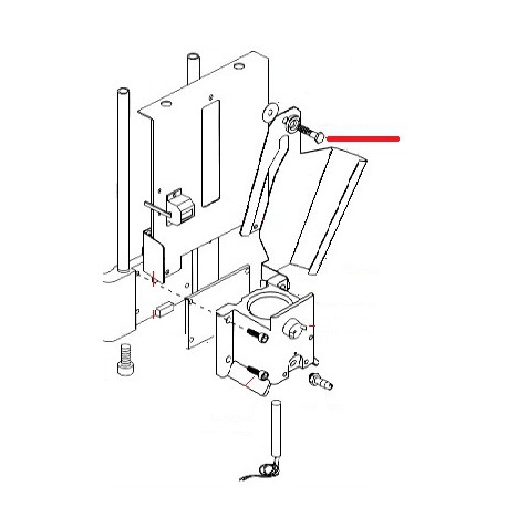 VIS INOX M6X30 ORIGINE SIMONELLI - FQ378