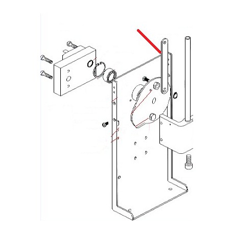LEVA DEL CARRELLO - FQ391