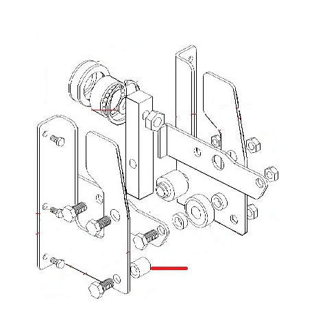 EMBOUT LEVIER ORIGINE SIMONELLI - FQ460