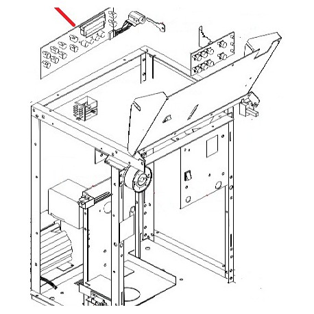 PANNEAU DISTRIBUTEUR MASTER 1 ORIGINE SIMONELLI - FQ496