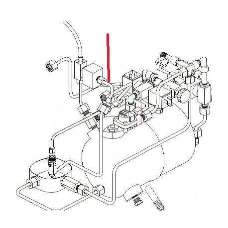 TUBE DECHARGE ORIGINE SIMONELLI - FQ6550