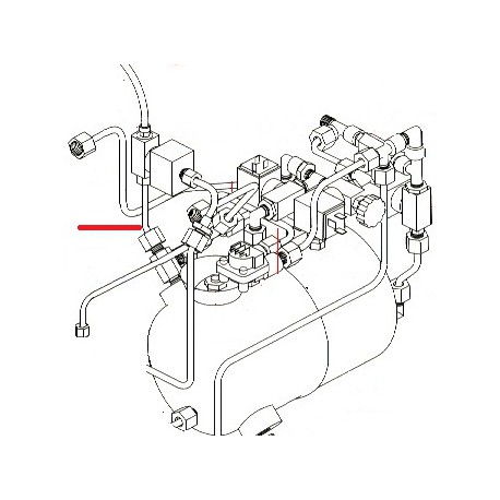 TUBE ECHANGEUR ORIGINE SIMONELLI - FQ6552