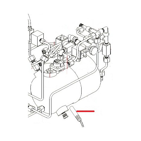 HEATER ELEMENT 600W 230V GENUINE SIMONELLI