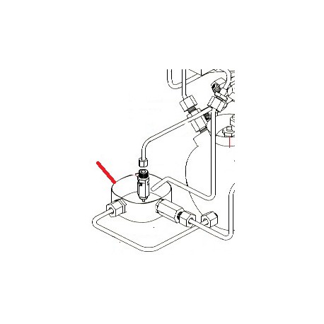 CUVETTE DE DECHARGE ORIGINE SIMONELLI - FQ6588