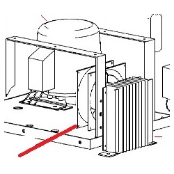 MOTEUR VENTILATEUR 115V ORIGINE SIMONELLI