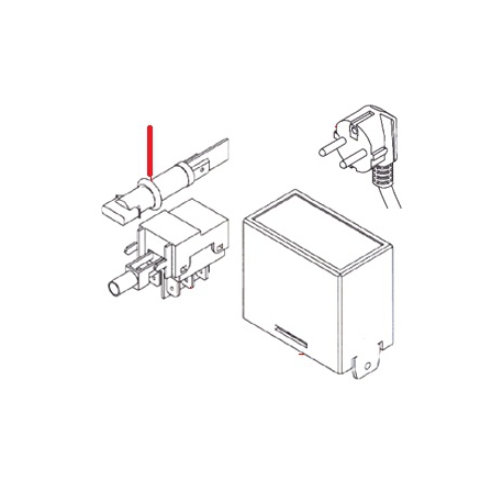 RED WARNING LAMP 230V - FQ6781