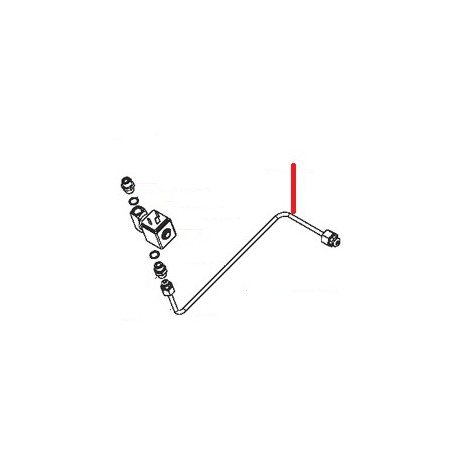 TUBE 3/8-1/4 CHAUD/EV APPIA 1G ORIGINE SIMONELLI - FQ6871