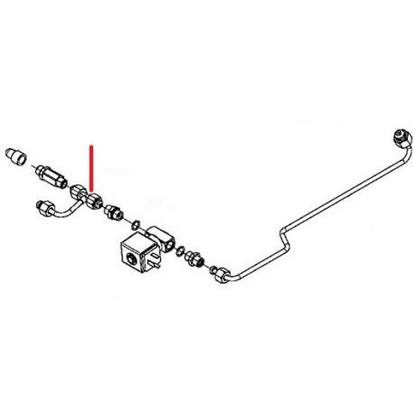 TUBE 1/4-1/4-1/4 ENTRE D'EAU ORIGINE SIMONELLI - FQ6884