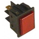 SCHALTER LIGHT ROT 230V L:30MM H:22MM 