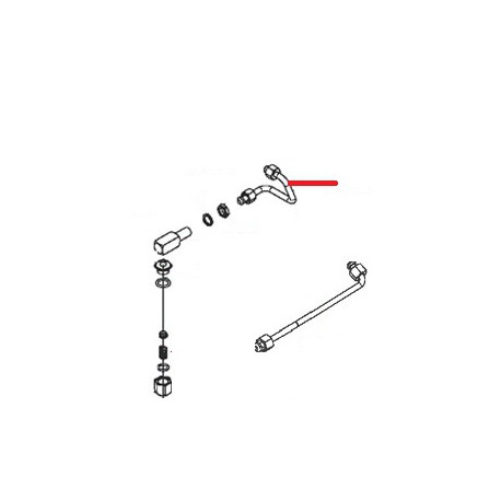 TUBE 1/4-1/4 VAPEUR ORIGINE SIMONELLI - FQ6840