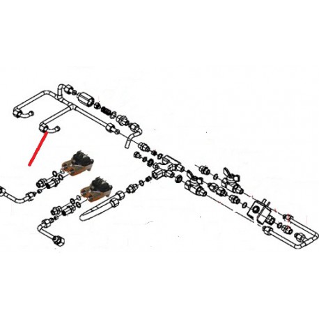 ENSEMBLE TUBE 4GROUPES ORIGINE SIMONELLI - FQ6966