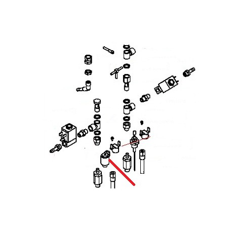 FITTING ELBOW 1/4 GENUINE SIMONELLI