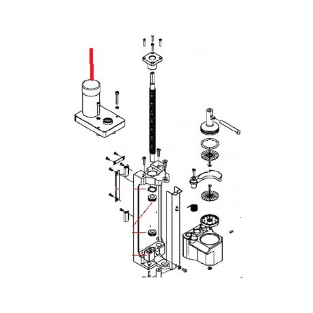 MOTOREDUCTEUR GROUPE MICROBAR ORIGINE SIMONELLI - FQ6058