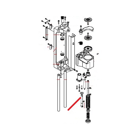 ASSE TAVOLOZZA ESPULSIONE - FQ6066