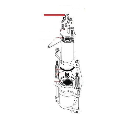 SUPPORT THERMOSTAT ORIGINE SIMONELLI - FQ6158