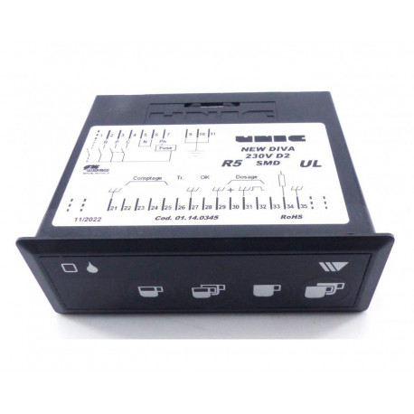 CASSA DI COMANDO 45022 TWIN/DIVA/ZR RUMBA-2 X 1/2 TAZZE - HQ253