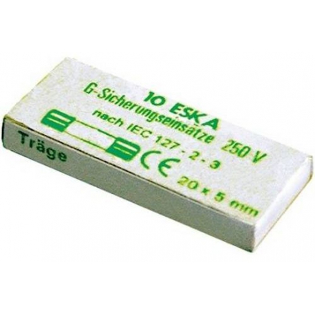 FUSIBLE 5X20 63MA TEMPORISE - TIQ8294