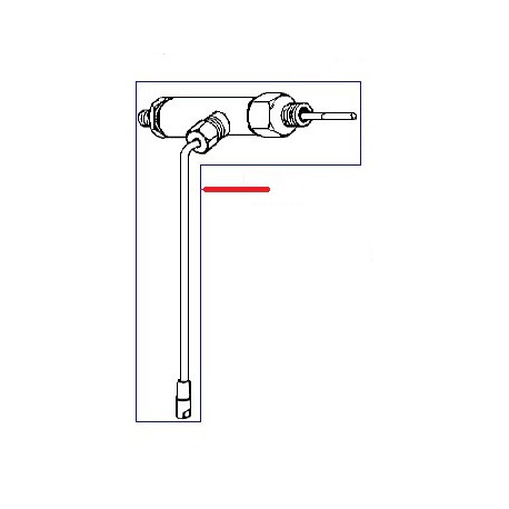 ROBINET EAU STANDARD ORIGINE VIBIEMME - IOQ608