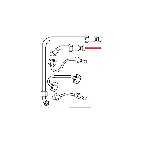 TUBO SUPERIORE SCAMBIATORE - 65346