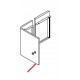 PANNEAU LATERAL GAUCHE 2-3GP NOIR ORIGINE WEGA