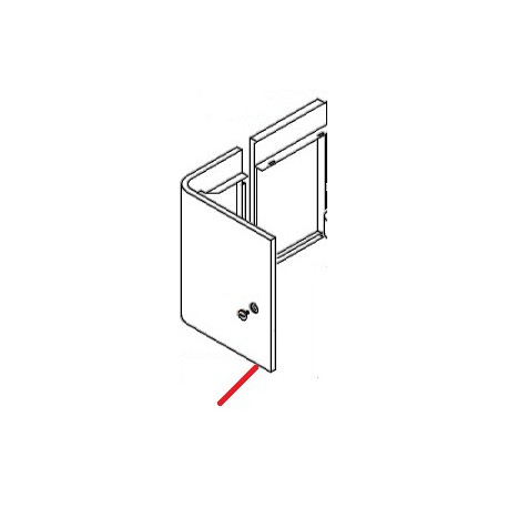 PANEL LATERAL IZQUIERDO 2-3GP GRIS - J65747