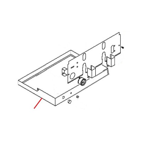 PROFIL BASE 1GP INOX ORIGINE WEGA - J65743