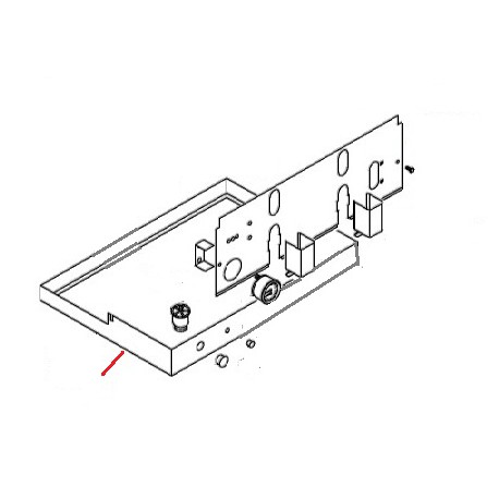 PROFIL BASE 3GP INOX ORIGINE WEGA - J65855