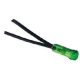 INDICADOR VERDE 220V 9MM + CABLE - JQ765