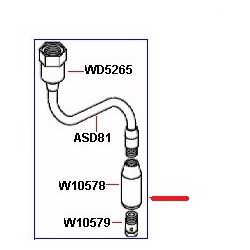 TUBO ACQUA COMPLETO ORIGINALE WEGA