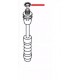 ECROU TUBE VAPEUR ORIGINE - JQ0728