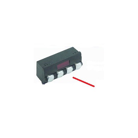 FACHADA NEGRA TECLADO DISPLAY - JQ0741