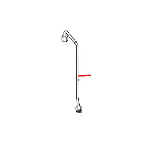 TUBO GAS D6X485MM 2/3/4GR EVD - JQ0816