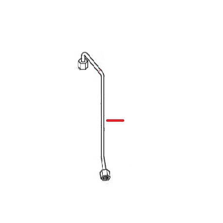 TUBO GAS D6X650MM 4GR EPU - JQ0810