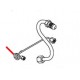 HOSE GAUGE/PUMP 2GROUPS - JQ50630