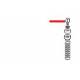 CHEVILLE CARREE 10MM ORIGINE WEGA